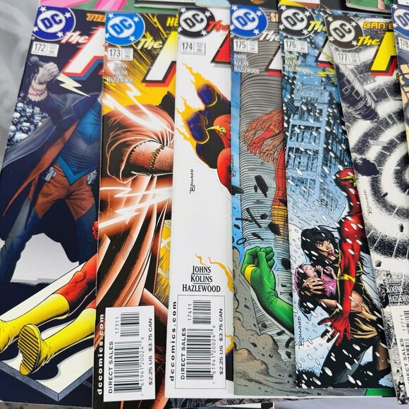 Flash 158 161-162 164-169 171-180 Secret Files Origins 1-2 lot Wally West - Picture 7 of 7